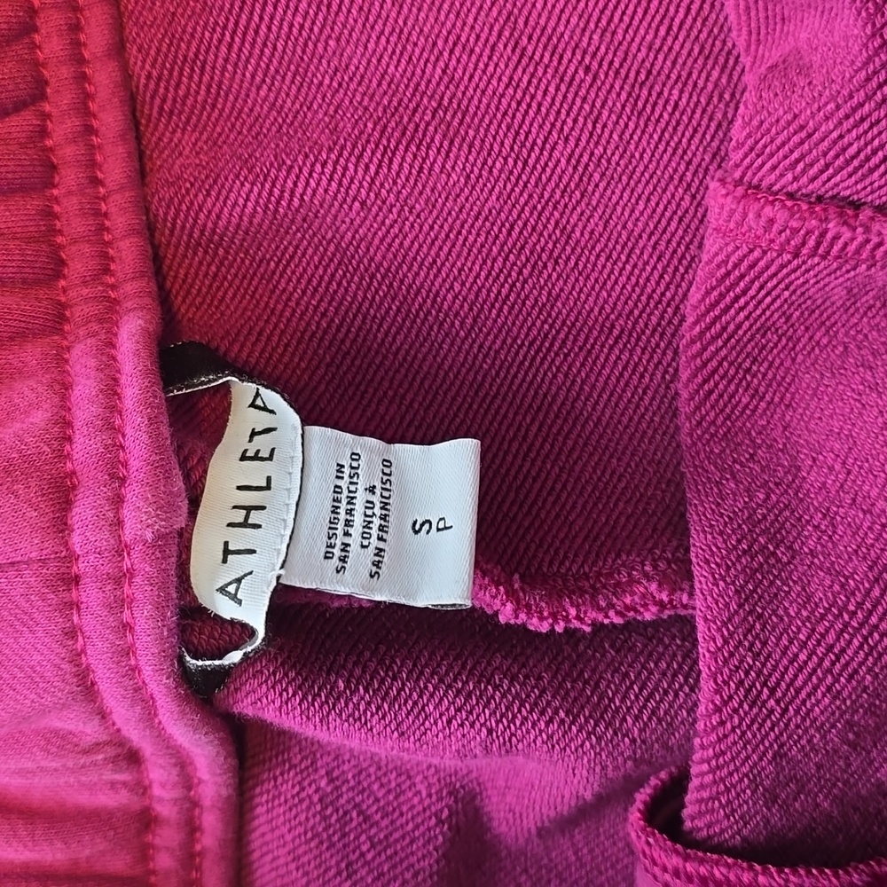 Athleta Terry Mid Rise 3" Sporty Short - Picture 2 of 3